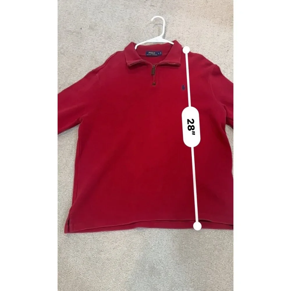 Ralph Lauren‎ Polo Red Long Sleeeve Size L